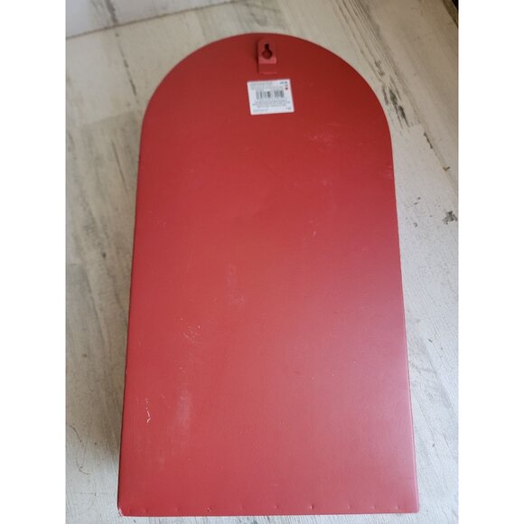 Ashland metal Santa Red Door mailbox Xmas home decor - Picture 12 of 13